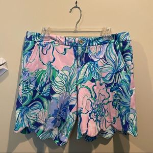 Lilly Pulitzer Scalloped Shorts